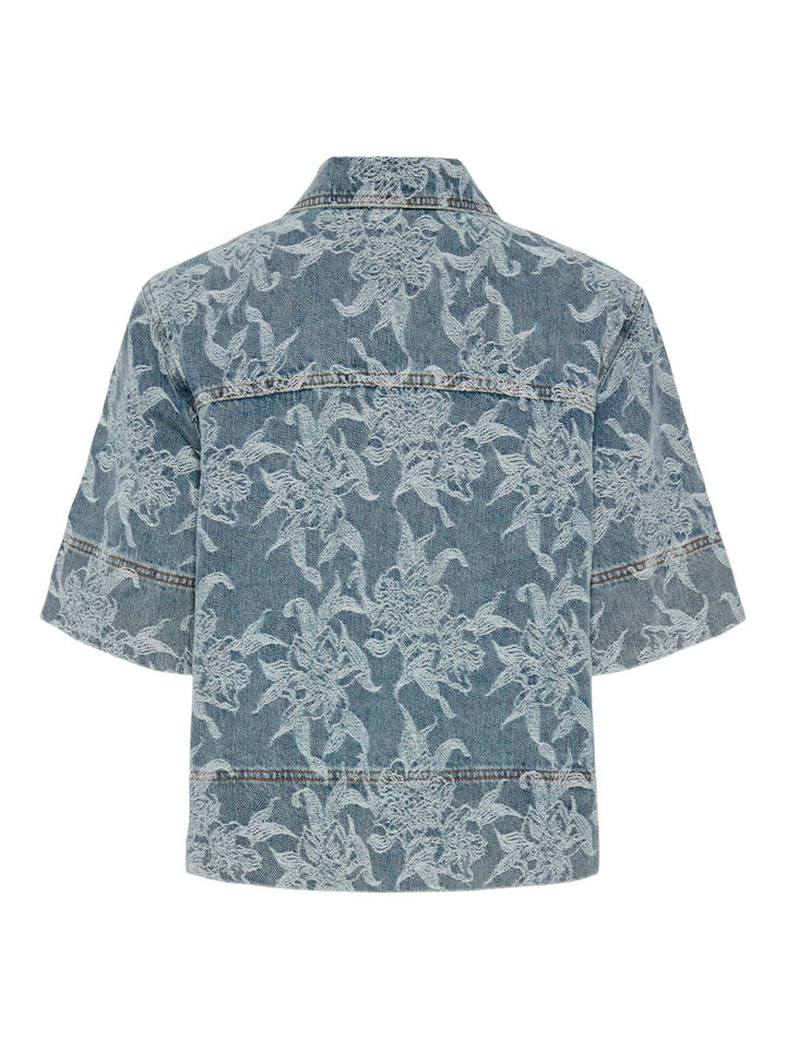 Y.A.S - Yasflamera 2/4 Denim Shirt - 4680586 Light Blue