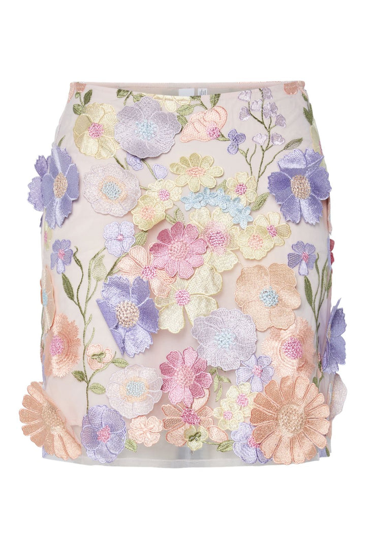 Forudbestilling - Y.A.S - Yasflowering Skirt - 4886954 Lavendula Pastel Flowers