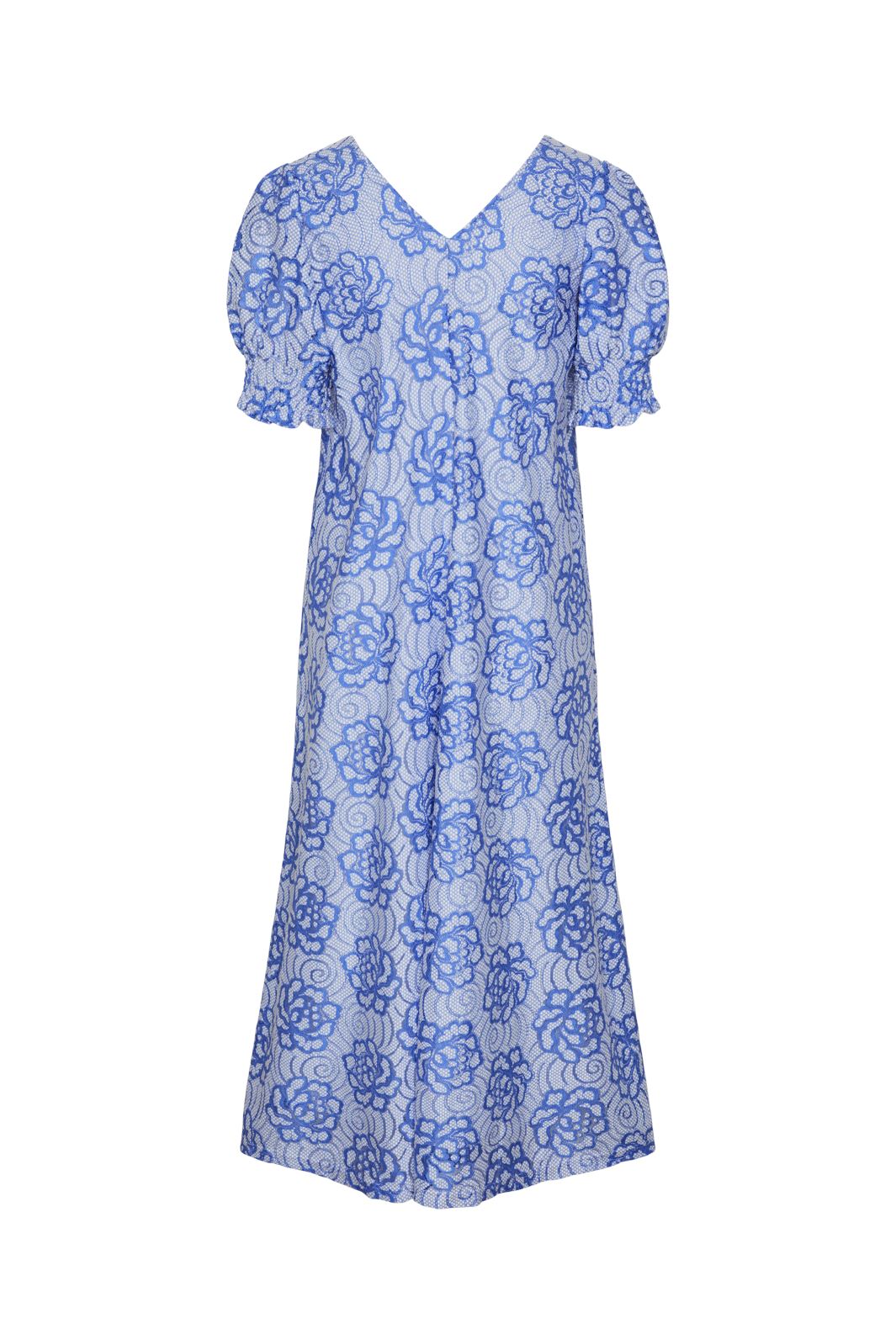 Y.A.S - Yasisa 2/4 Midi Dress - 4481992 Palace Blue