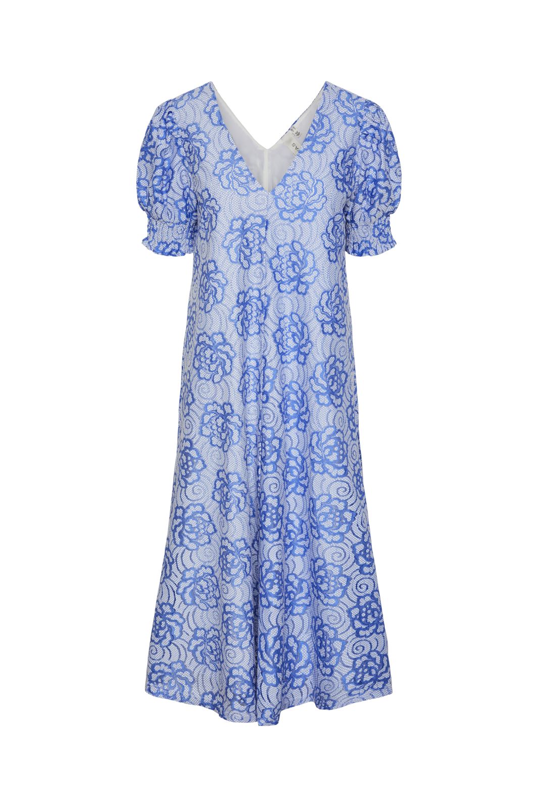 Y.A.S - Yasisa 2/4 Midi Dress - 4481992 Palace Blue