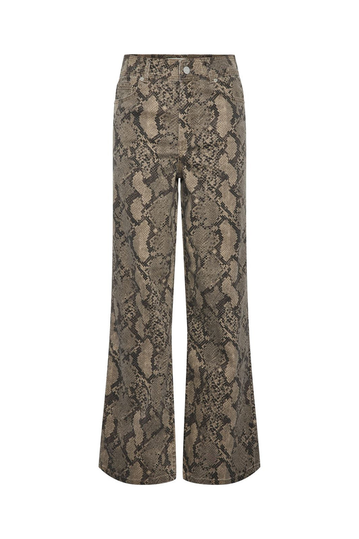 Y.A.S - Yasleonora Denim Jeans - 4611693 Black Snake Print