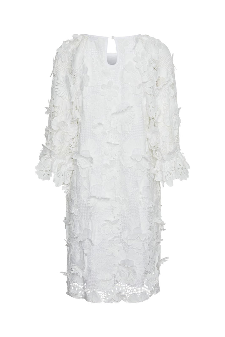 Y.A.S - Yastrea 3/4 Dress - 4541834 Star White