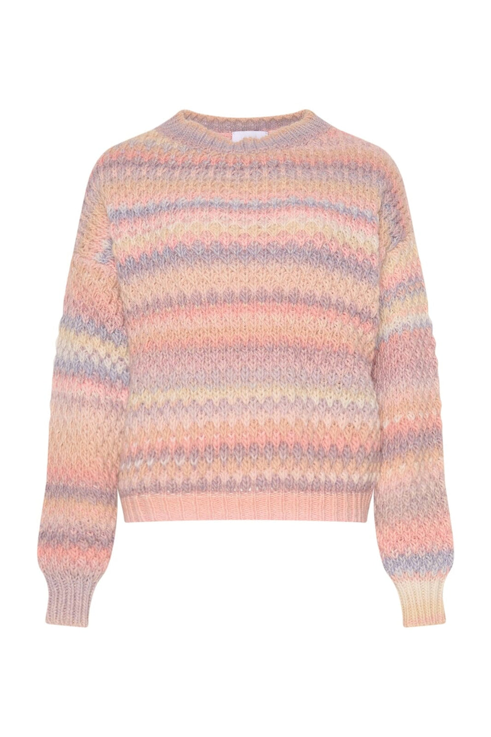 Forudbestilling - Noella - Gio Sweater - Pastel Mix (Februar) Strikbluser 